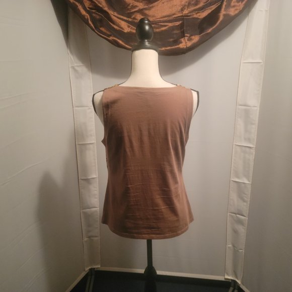 Ann Taylor,  MP, brown, gold and white - Picture 2 of 4